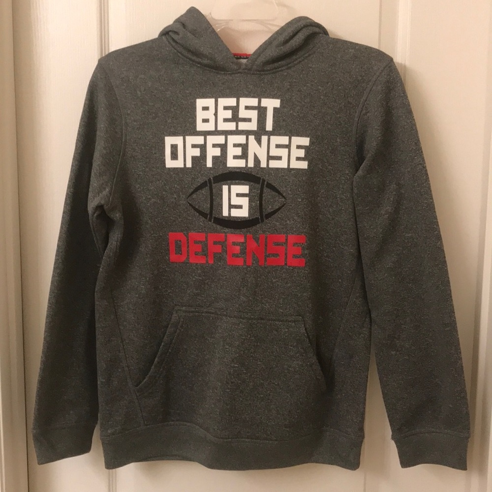 Boys L Tek Gear football hoodie
